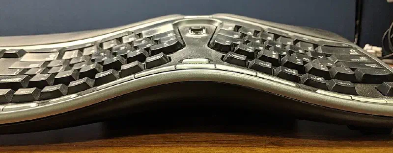 Tented Keyboard Example Image